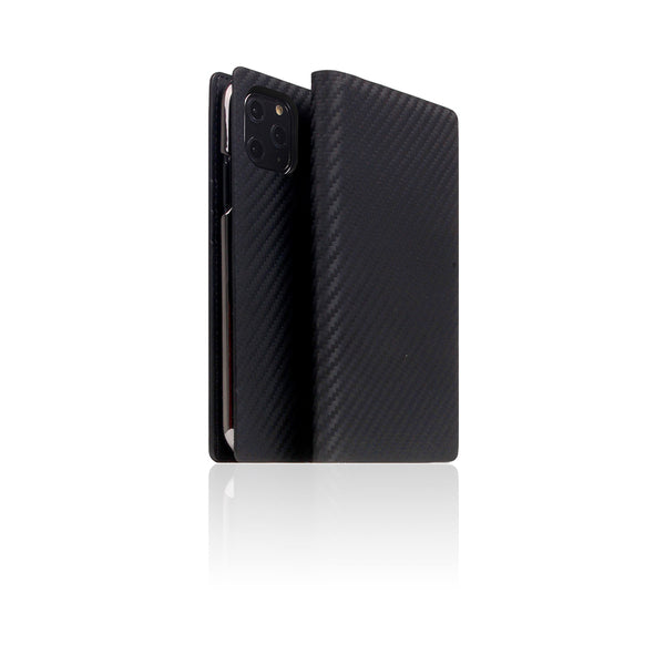 D+ Italian Carbon Leather Case for iPhone 11 Pro Black