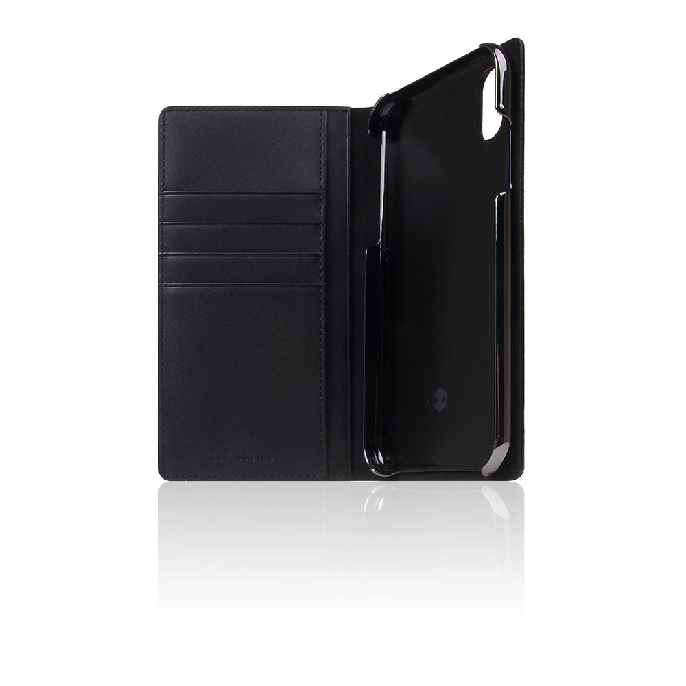 D+ Italian Carbon Leather Case for iPhone XR Black