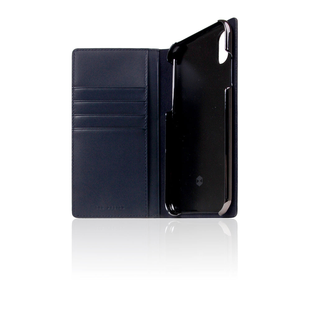 D+ Italian Carbon Leather Case for iPhone XR Navy
