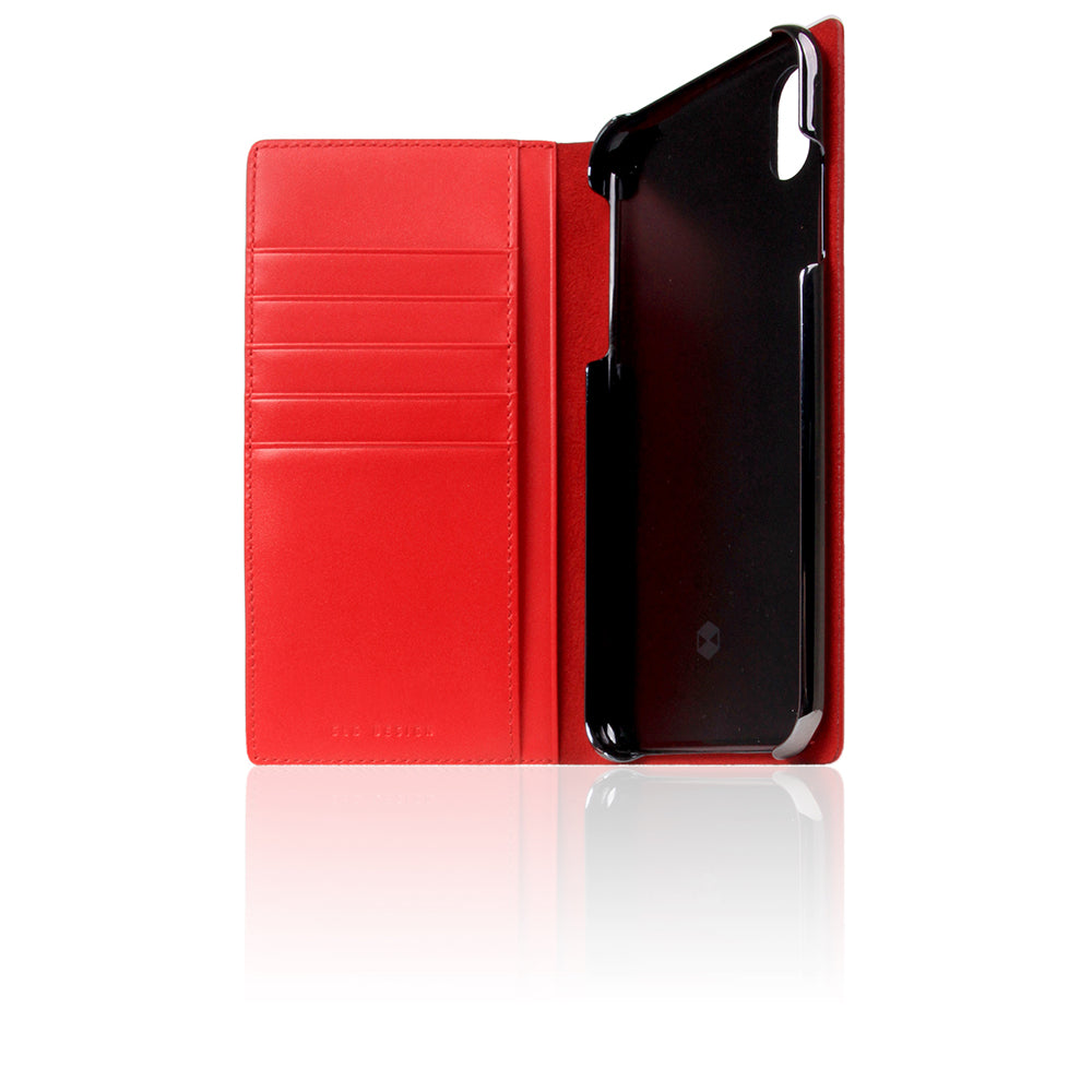 D+ Italian Carbon Leather Case for iPhone Xs Max Red