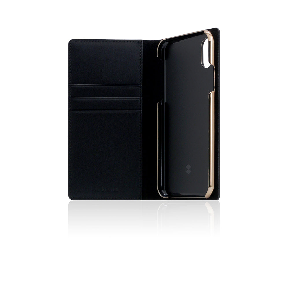 D+ Italian Carbon Leather Case for iPhone X / XS Black